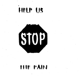HELP US STOP THE PAIN logo