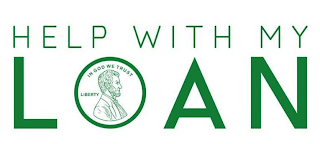 HELP WITH MY LOAN IN GOD WE TRUST LIBERTY logo