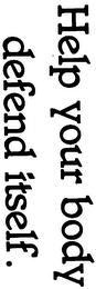 HELP YOUR BODY DEFEND ITSELF logo