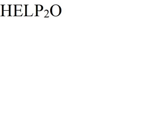HELP2O logo