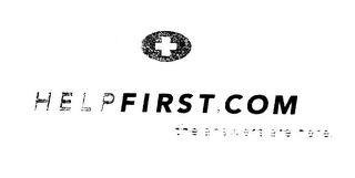 HELPFIRST.COM THE ANSWERS ARE HERE. logo