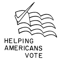 HELPING AMERICANS VOTE logo