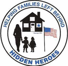HELPING FAMILIES LEFT BEHIND HIDDEN HEROES logo