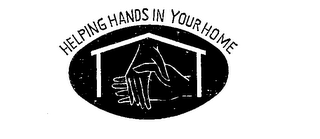 HELPING HANDS IN YOUR HOME logo
