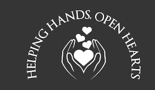 HELPING HANDS, OPEN HEARTS logo