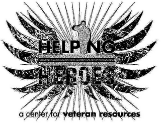HELPING HEROES A CENTER FOR VETERAN RESOURCES logo