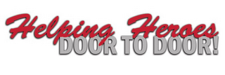 HELPING HEROES DOOR TO DOOR! logo