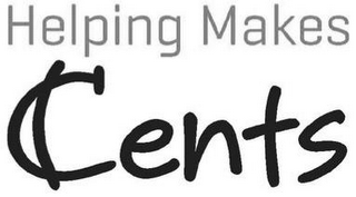 HELPING MAKES CENTS logo