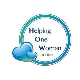 HELPING ONE WOMAN . . . AT A TIME logo