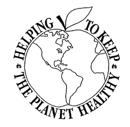 HELPING TO KEEP THE PLANET HEALTHY logo