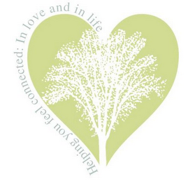 HELPING YOU FEEL CONNECTED: IN LOVE AND IN LIFE logo