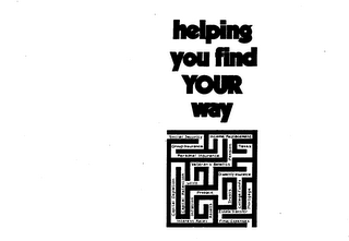 HELPING YOU FIND YOUR WAY logo