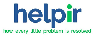 HELPIR HOW EVERY LITTLE PROBLEM IS RESOLVED logo