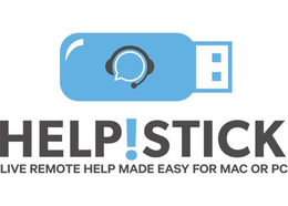 HELP!STICK LIVE REMOTE HELP MADE EASY FOR MAC OR PC logo