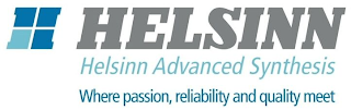 HELSINN HELSINN ADVANCED SYNTHESIS WHERE PASSION, RELIABILITY AND QUALITY MEET logo