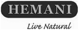 HEMANI LIVE NATURAL logo