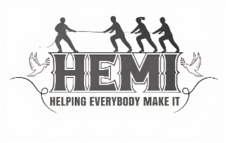HEMI HELPING EVERYBODY MAKE IT logo