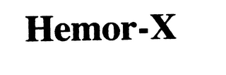 HEMOR-X logo