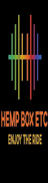 HEMP BOX ETX ENJOY THE RIDE logo