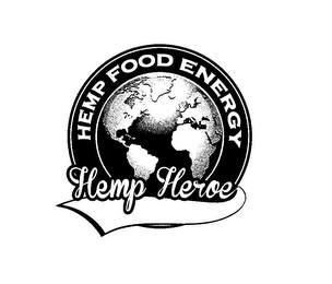 HEMP FOOD ENERGY HEMP HEROE logo