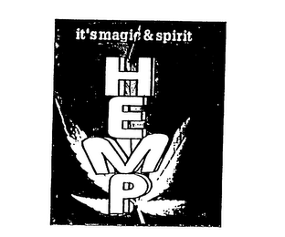 HEMP IT'S MAGIC & SPIRIT logo
