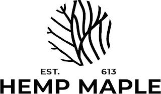HEMP MAPLE EST. 613 logo