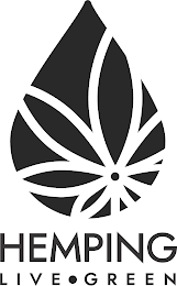 HEMPING LIVE · GREEN logo