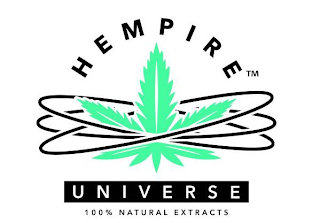 HEMPIRE UNIVERSE 100% NATURAL EXTRACTS logo