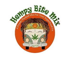 HEMPY BITE MIX A POWER PACKED MIX FOR YOUR SUPERFOOD FIX logo