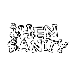 HEN SANITY logo