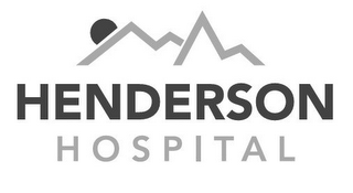HENDERSON HOSPITAL logo