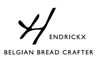 HENDRICKX BELGIAN BREAD CRAFTER logo