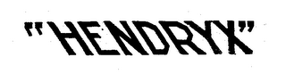 HENDRYX logo