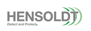 HENDSOLDT DETECT AND PROTECT. logo