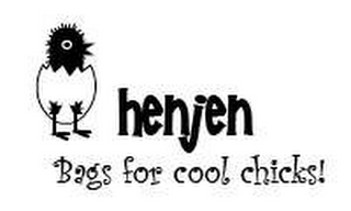 HENJEN BAGS FOR COOL CHICKS! logo