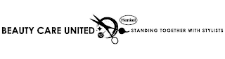HENKEL BEAUTY CARE UNITED STANDING TOGETHER WITH STYLISTS logo