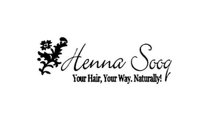 HENNA SOOQ YOUR HAIR, YOUR WAY. NATURALLY! logo