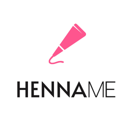 HENNAME, HENNA, ME logo