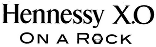 HENNESSY X.O ON A ROCK logo