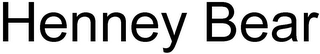 HENNEY BEAR logo