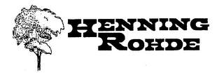 HENNING ROHDE logo