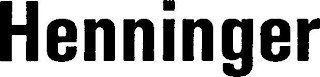 HENNINGER logo