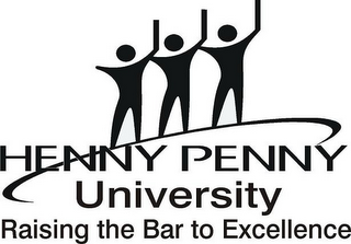 HENNY PENNY UNIVERSITY RAISING THE BAR TO EXCELLENCE logo