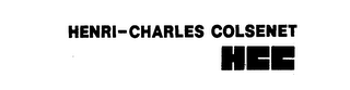 HENRI-CHARLES COLSENET HCC logo