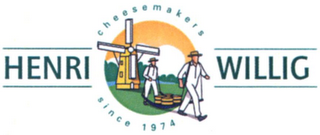 HENRI WILLIG CHEESEMAKERS SINCE 1974 logo