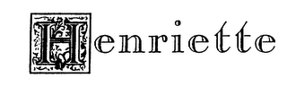 HENRIETTE logo