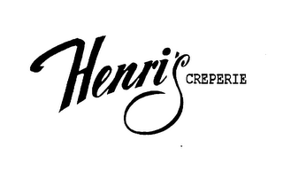 HENRI'S CREPERIE logo