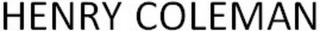 HENRY COLEMAN logo