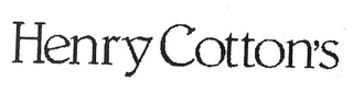 HENRY COTTON'S logo