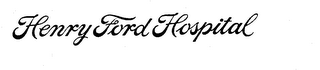 HENRY FORD HOSPITAL logo